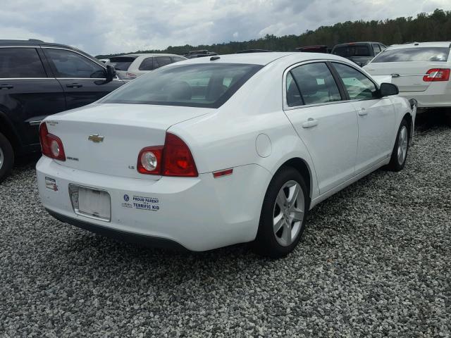 1G1ZG57BX94226388 - 2009 CHEVROLET MALIBU LS 白色 照片 4