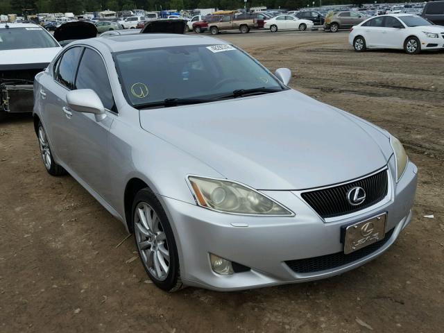 JTHCK262975008623 - 2007 LEXUS IS 250 SILVER photo 1