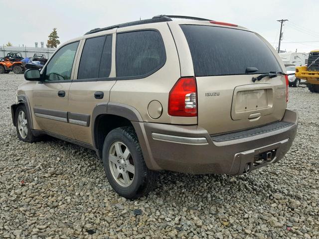 4NUDT13S142102868 - 2004 ISUZU ASCENDER S 金色 照片 3