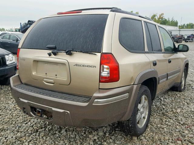 4NUDT13S142102868 - 2004 ISUZU ASCENDER S 金色 照片 4