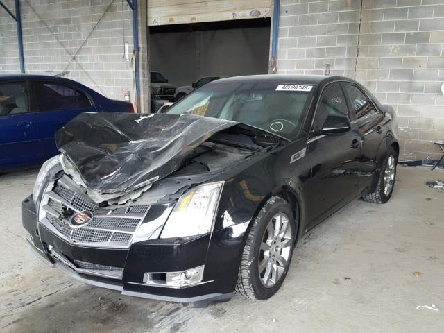 1G6DV57V380153178 - 2008 CADILLAC CTS HI FEA BLACK photo 2