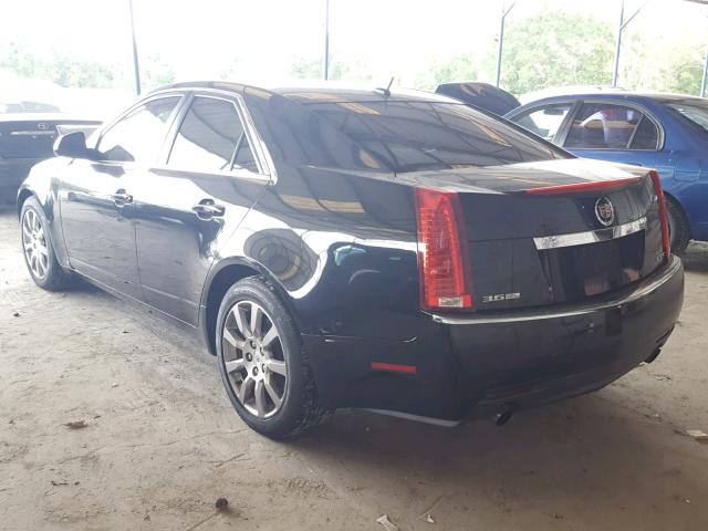 1G6DV57V380153178 - 2008 CADILLAC CTS HI FEA BLACK photo 3