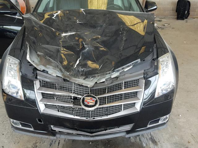 1G6DV57V380153178 - 2008 CADILLAC CTS HI FEA BLACK photo 7