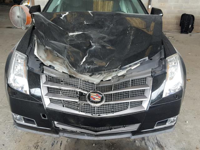 1G6DV57V380153178 - 2008 CADILLAC CTS HI FEA BLACK photo 9