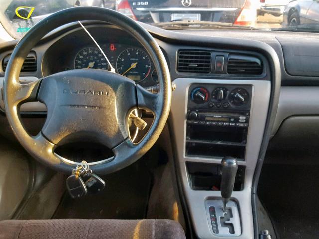 4S4BT62C237113417 - 2003 SUBARU BAJA SPORT BURGUNDY photo 9