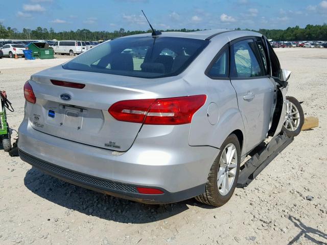 1FADP3F2XFL209234 - 2015 FORD FOCUS SE SILVER photo 4