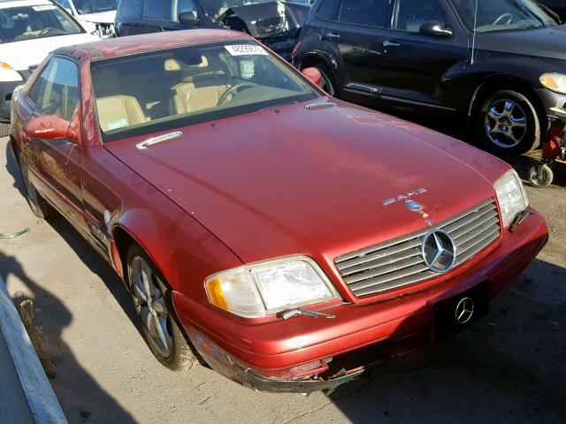 WDBFA68F2XF174645 - 1999 MERCEDES-BENZ SL 500 MAROON photo 1