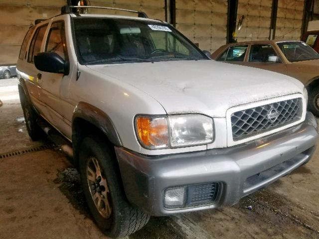 JN8DR09Y91W593506 - 2001 NISSAN PATHFINDER WHITE photo 1