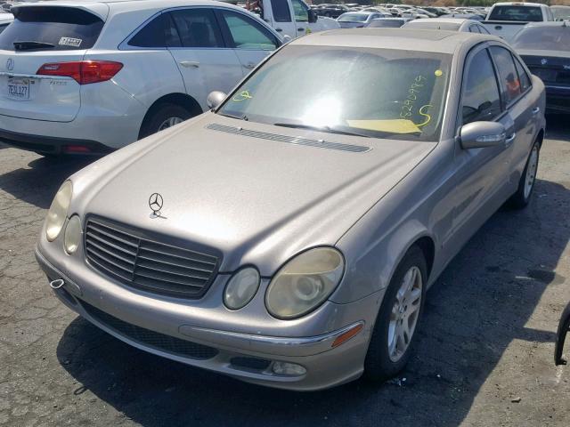 WDBUF65J33A327865 - 2003 MERCEDES-BENZ E 320 SILVER photo 2