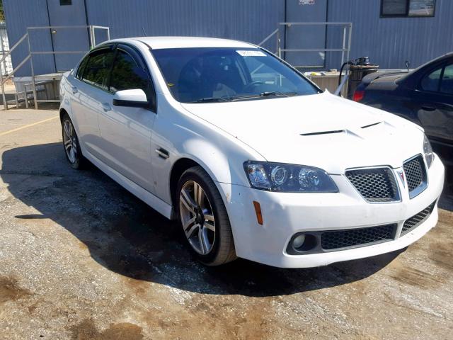 6G2ER57788L143226 - 2008 PONTIAC G8 WHITE photo 1