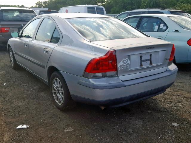 YV1RS61T342373096 - 2004 VOLVO S60 SILVER photo 3