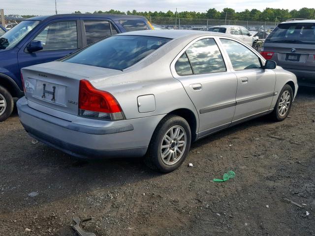 YV1RS61T342373096 - 2004 VOLVO S60 SILVER photo 4