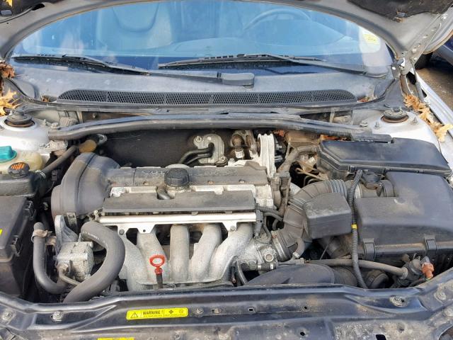 YV1RS61T342373096 - 2004 VOLVO S60 SILVER photo 7