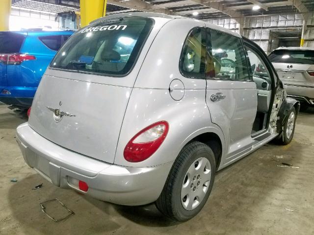 3A4FY48B66T364252 - 2006 CHRYSLER PT CRUISER SILVER photo 4