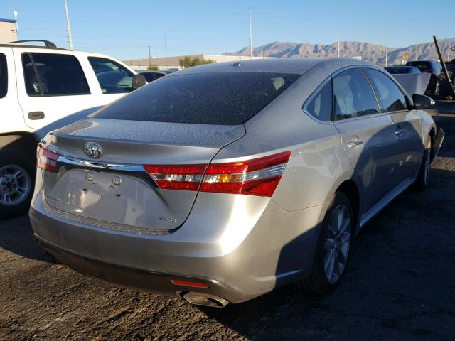4T1BK1EB4FU156820 - 2015 TOYOTA AVALON XLE SILVER photo 4