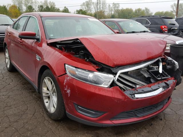 1FAHP2H88FG101734 - 2015 FORD TAURUS SEL RED photo 1