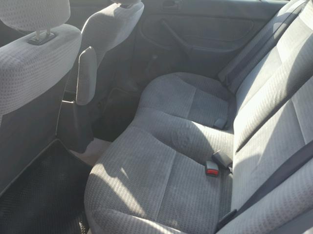 2HGEJ6610YH595012 - 2000 HONDA CIVIC BASE Արծաթագույն լուսանկար 6