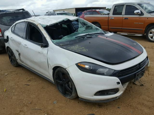 1C3CDFBB6FD266289 - 2015 DODGE DART SXT WHITE photo 1