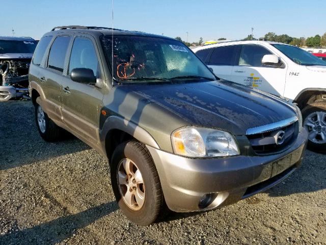 4F2CU09112KM61647 - 2002 MAZDA TRIBUTE LX GREEN photo 1