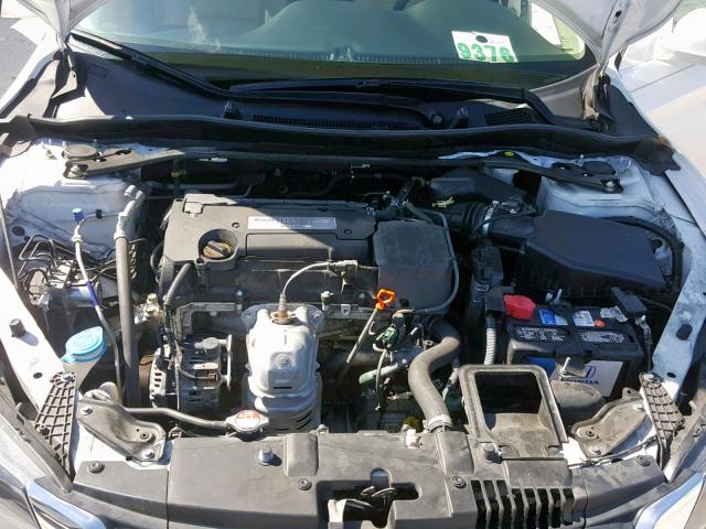 1HGCR2F88EA154602 - 2014 HONDA ACCORD EXL WHITE photo 7