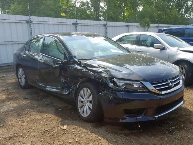 1HGCR2F73DA100355 - 2013 HONDA ACCORD EX BLACK photo 1