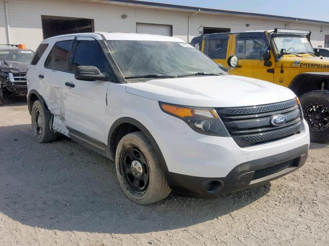 1FM5K8AR6FGC41181 - 2015 FORD EXPLORER P WHITE photo 1