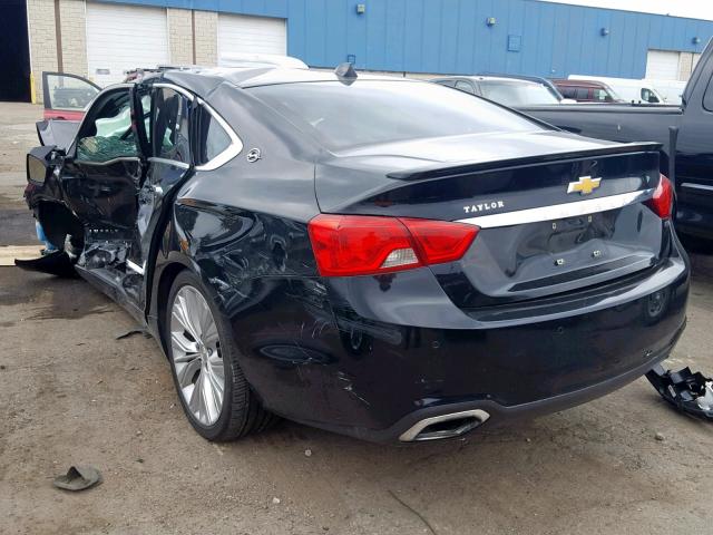 2G1155S30E9277571 - 2014 CHEVROLET IMPALA LTZ BLACK photo 3