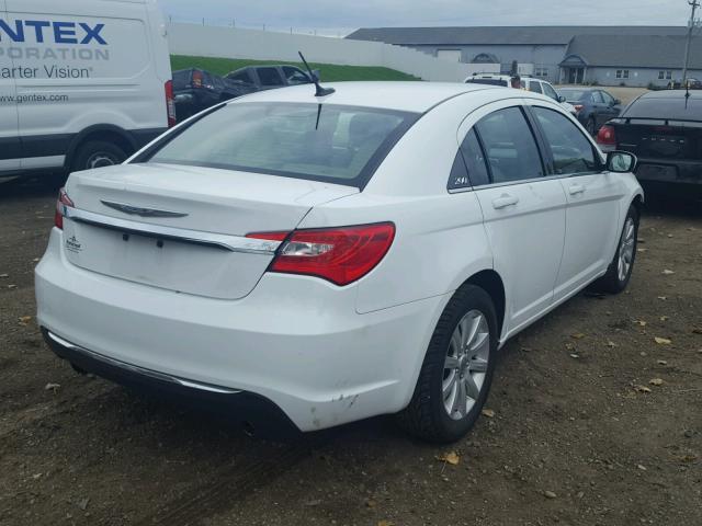 1C3BC1FG1BN580993 - 2011 CHRYSLER 200 TOURIN WHITE photo 4