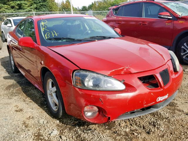2G2WP552281173746 - 2008 PONTIAC GRAND PRIX RED photo 1