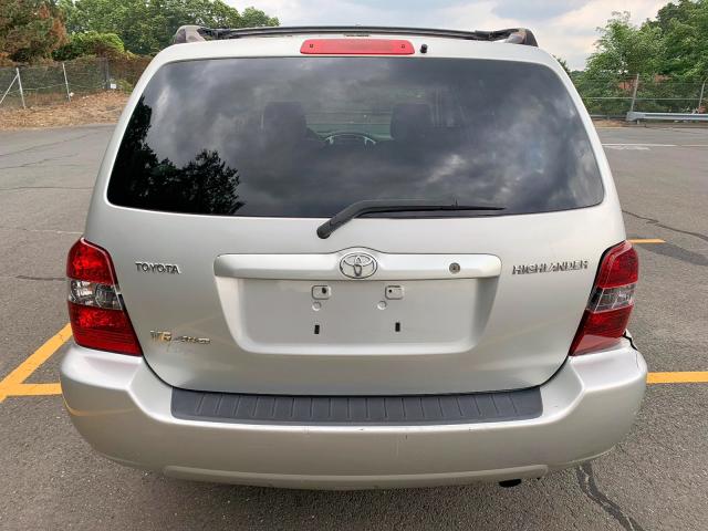 JTEEP21A240035242 - 2004 TOYOTA HIGHLANDER SILVER photo 4