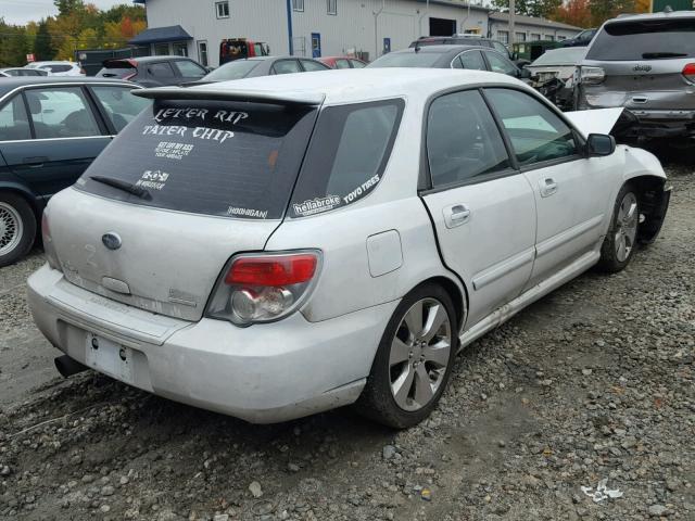 JF1GG68626G818857 - 2006 SUBARU IMPREZA OU WHITE photo 4