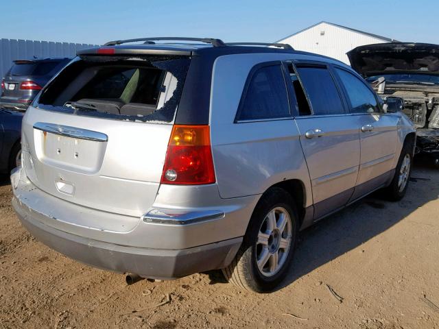 2A4GM68476R814572 - 2006 CHRYSLER PACIFICA T SILVER photo 4