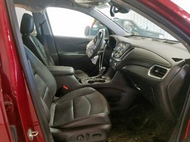 3GNAXWEX0JS572230 - 2018 CHEVROLET EQUINOX PR RED photo 5