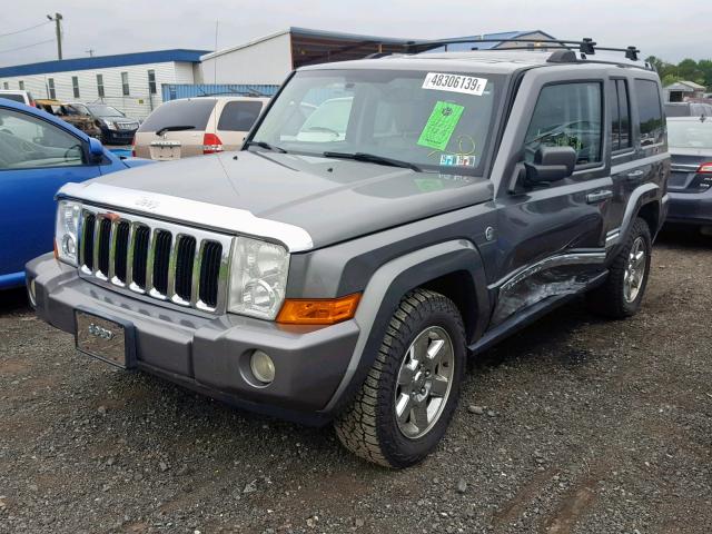 1J8HG58207C648148 - 2007 JEEP COMMANDER ნაცრისფერი ფოტო 2