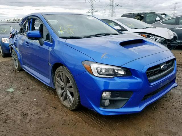 JF1VA1J64H9823720 - 2017 SUBARU WRX LIMITE BLUE photo 1