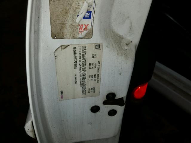 1G2WR1219XF210653 - 1999 PONTIAC GRAND PRIX WHITE photo 10