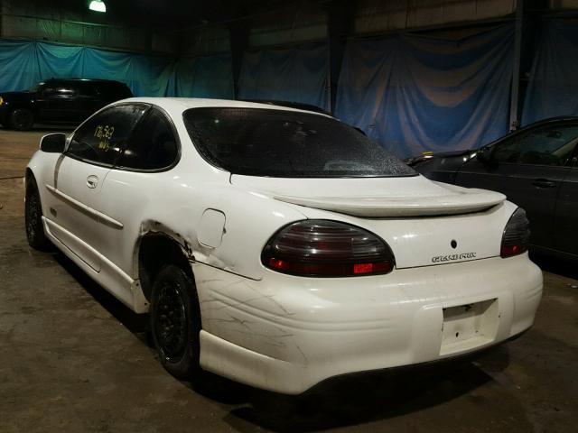 1G2WR1219XF210653 - 1999 PONTIAC GRAND PRIX WHITE photo 3