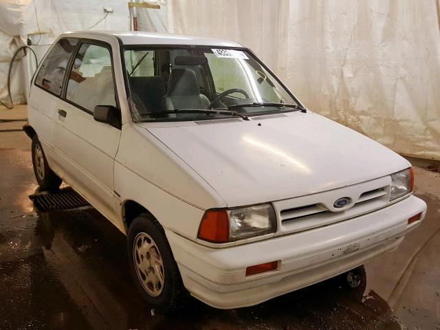 KNJPT06H8N6124909 - 1992 FORD FESTIVA GL WHITE photo 1