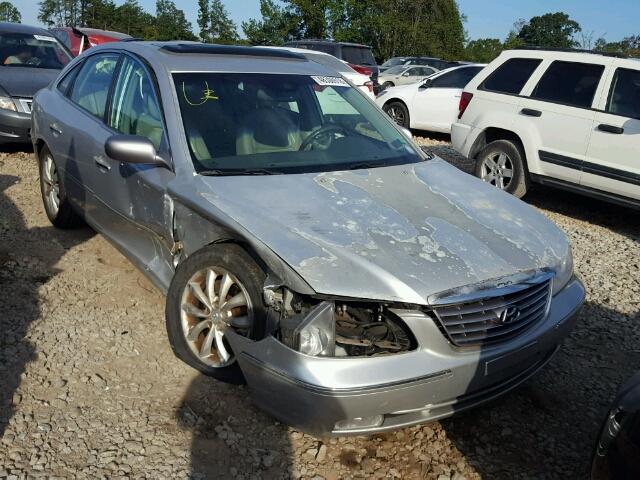 KMHFC46F06A120139 - 2006 HYUNDAI AZERA SE SILVER photo 1