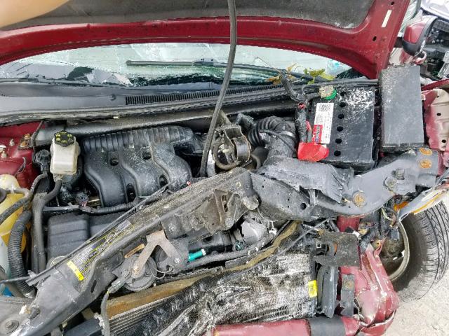 1MEHM42197G603632 - 2007 MERCURY MONTEGO PR 红色 照片 8