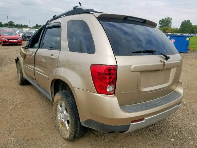 2CKDL63F866195592 - 2006 PONTIAC TORRENT GOLD photo 3