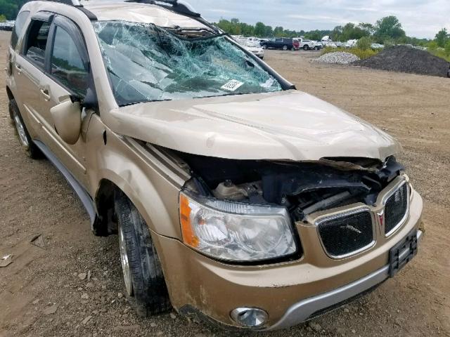 2CKDL63F866195592 - 2006 PONTIAC TORRENT GOLD photo 9