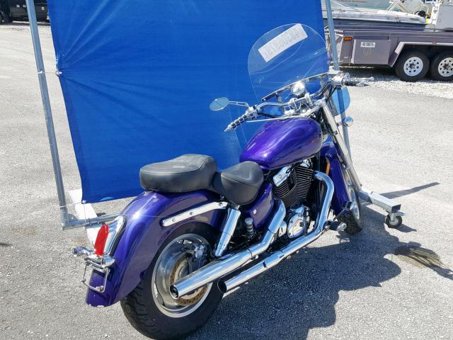 1HFSC43094A402768 - 2004 HONDA VT1100 C2 PURPLE photo 4