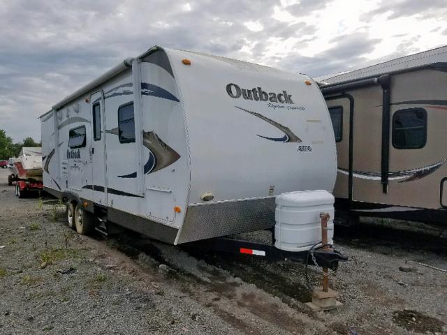 4YDT26929AB452725 - 2010 KEYSTONE OUTBACK WHITE photo 1