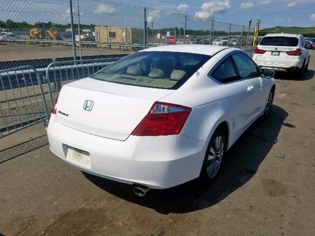 1HGCS12348A004449 - 2008 HONDA ACCORD LX- WHITE photo 4