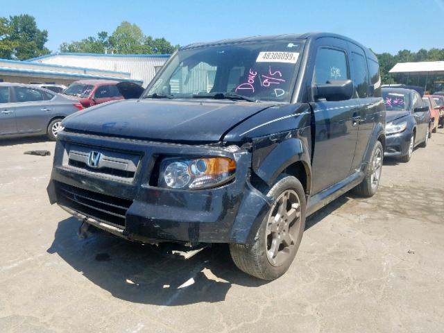 5J6YH18997L001350 - 2007 HONDA ELEMENT SC BLACK photo 2