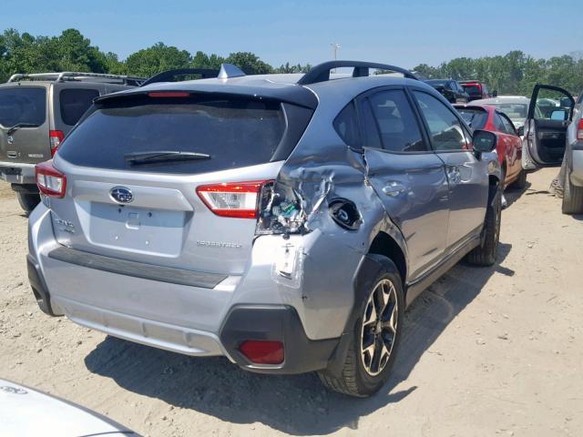 JF2GTAEC0KH241819 - 2019 SUBARU CROSSTREK SILVER photo 4