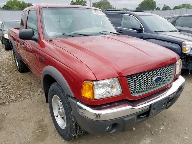 1FTZR45EX2TA79123 - 2002 FORD RANGER SUP RED photo 1