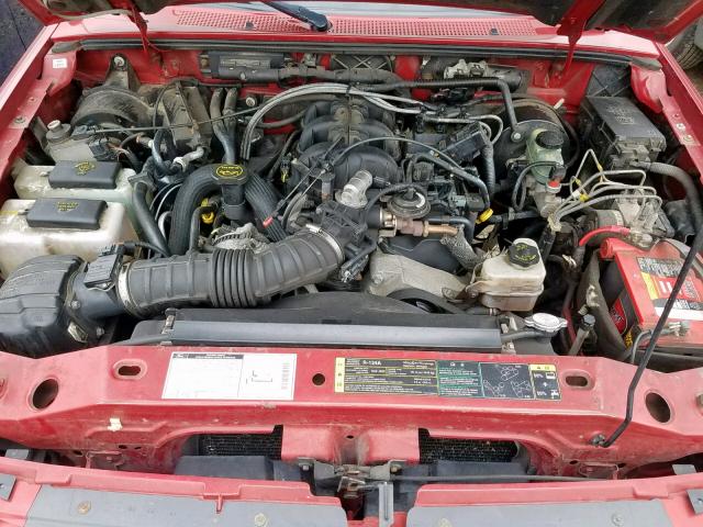 1FTZR45EX2TA79123 - 2002 FORD RANGER SUP RED photo 7