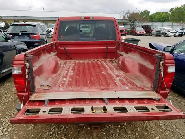 1FTZR45EX2TA79123 - 2002 FORD RANGER SUP RED photo 9